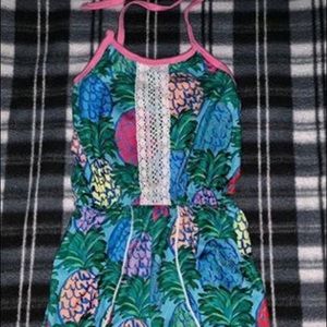 Girls 4T Pineapple romper.